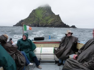 The Return Trip, Skellig Michael in the Background